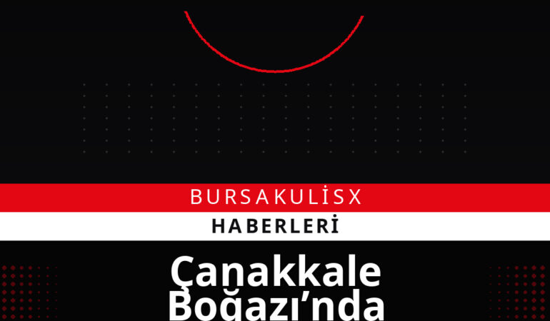 Çanakkale Boğazı’nda yük gemisi karaya oturdu