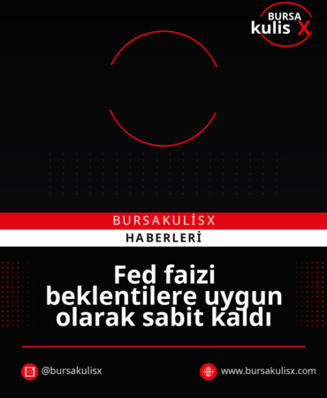 Fed faizi beklentilere uygun olarak sabit kaldı