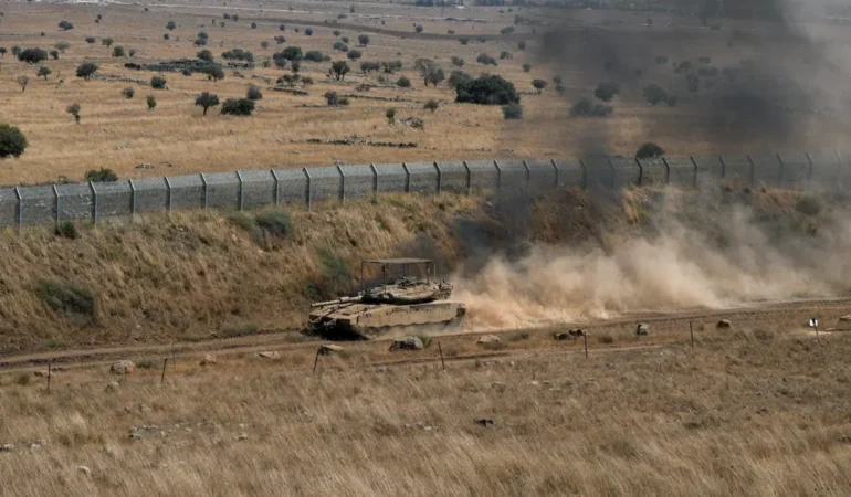 Israil-Suriye8217de-Beyt-Cinn-yakininda-topcu-atisiyla-saldirdi-featured