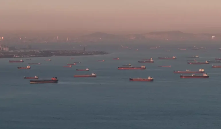 Istanbul-aciklarinda-tehlikeli-yuk-tankerleri-demirde-featured