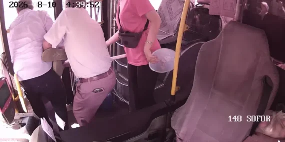 Kayseri’de otobüs şoförü Ali Dalyak’ın müdahalesi hayat kurtardı