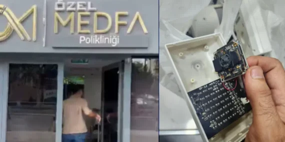 Medfa Polikliniği’nde gizli kamera iddiası ortaya çıktı