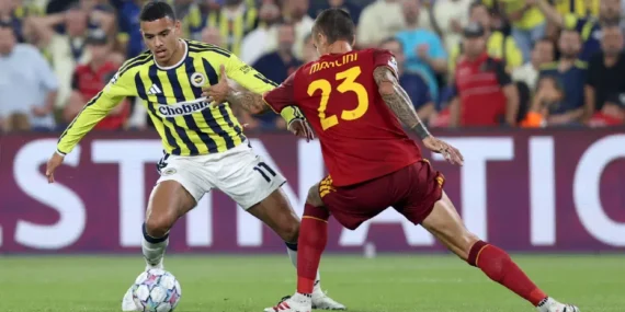Fenerbahçe Roma ile 1-1 berabere kaldı
