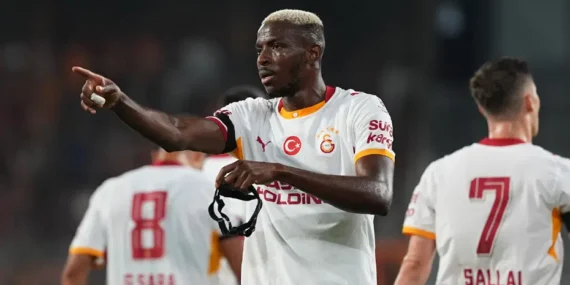 Galatasaray Osimhen yokluğunda Barış Alper Yılmaz sahada