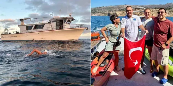 Tuna Tunca Catalina Kanalı’nı geçerek tarih yazdı