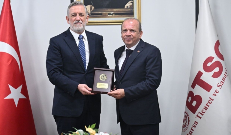 BTSO’da Özer Matlı ve Erol Dağlıoğlu göreve başladı