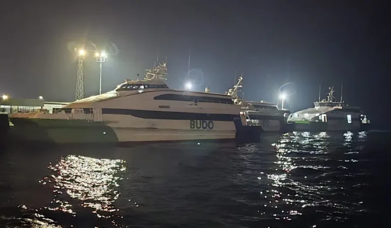 BUDO, kuvvetli yağış nedeniyle 8 seferini iptal etti