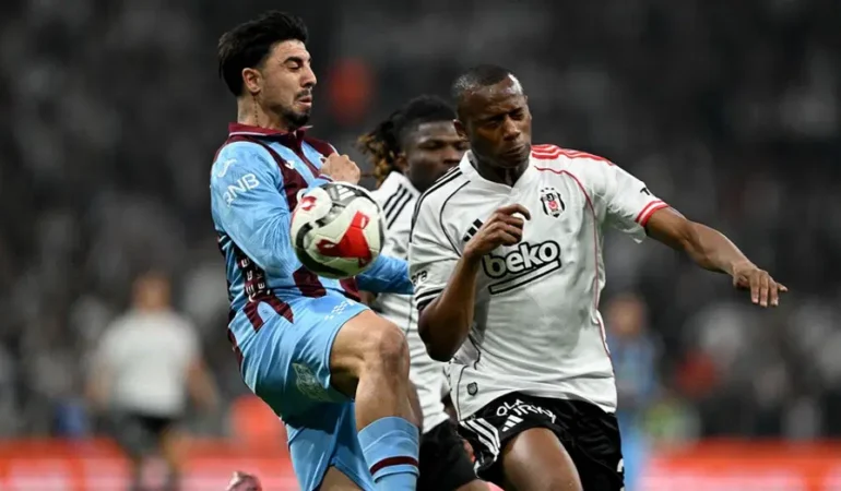 Beşiktaş ve Trabzonspor derbide kozlarını paylaşacak