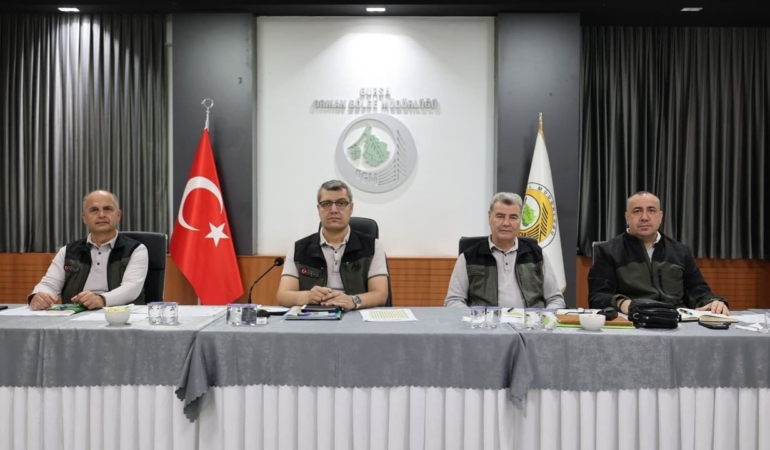 Bursa Orman Bölge Müdürlüğü 2026 hedeflerini değerlendirdi