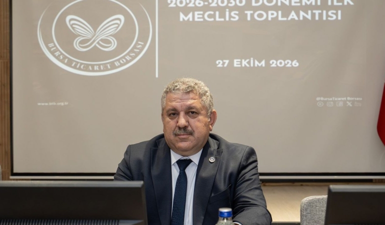 Bursa Ticaret Borsası’nda İbrahim Özhan dönemi başladı