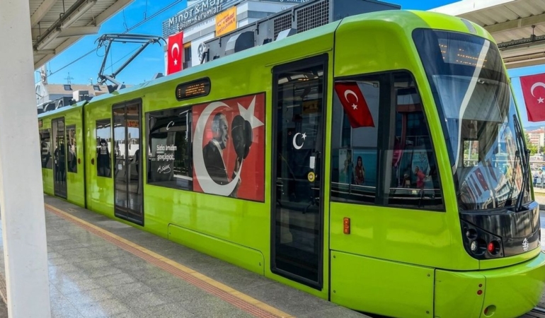 Bursa’da 29 Ekim boyunca toplu ulaşım ücretsiz