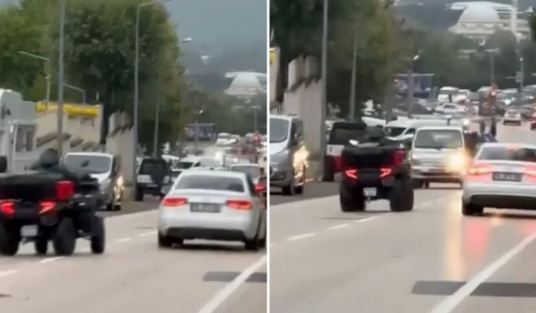 Bursada-ATV-surucusu-trafikte-drift-yapip-makas-atti-featured