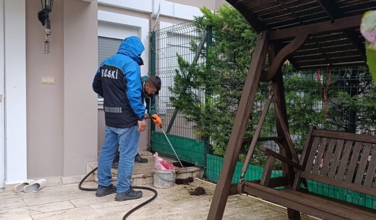 Bursa’da belediye ekipleri 645 olaya müdahale etti