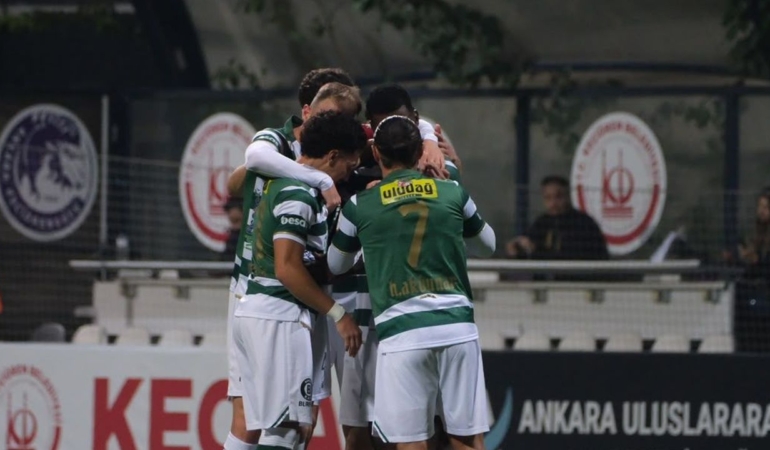 Bursaspor, Keçiörengücü deplasmanında 4-2 galip