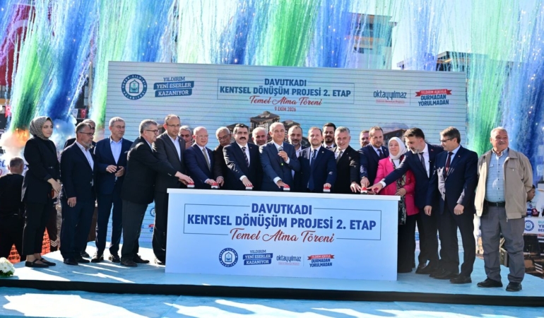 Davutkadı’da kentsel dönüşümün ikinci etabı başladı