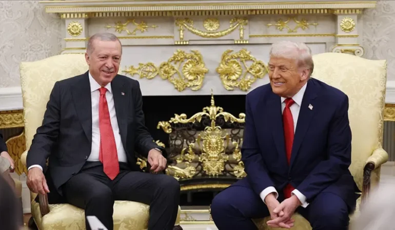 Erdoğan ve Trump, Türkiye-ABD ilişkilerini görüştü