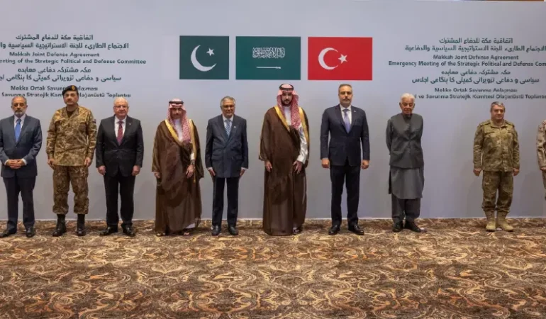 Fidan ve Güler, Riyad’da Mekke Anlaşması toplantısında