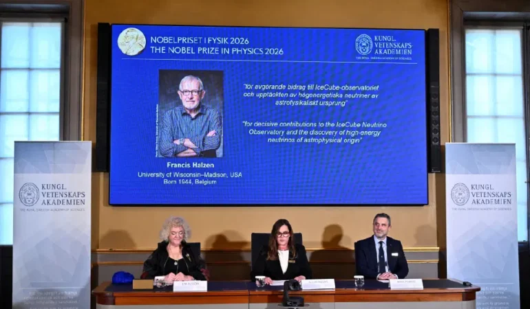 Francis Halzen 2026 Nobel Fizik Ödülü’nü kazandı