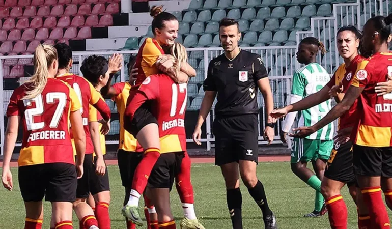 Galatasaray Kadın Futbol Takımı’ndan 22-0’lık zafer
