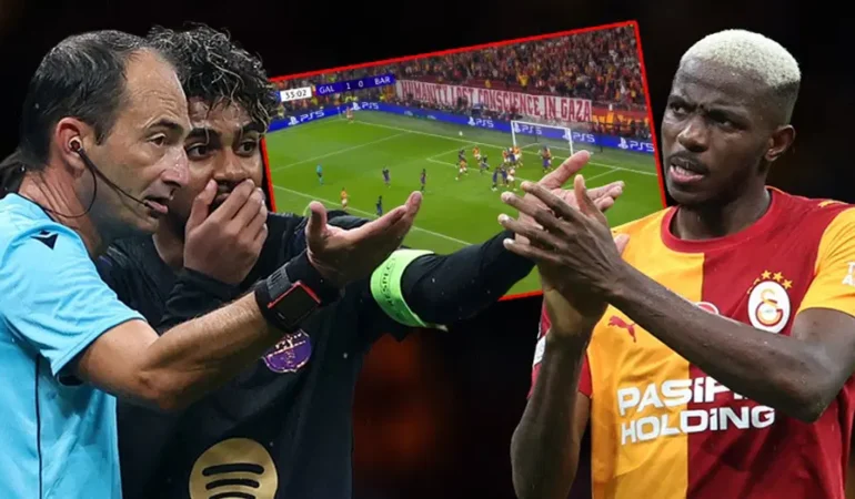 Galatasaray’ın iptal edilen golü için eski hakemlerden yorum