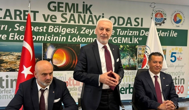 Gemlik Ticaret Odası’nda Hasan Hamaloğlu yeniden seçildi