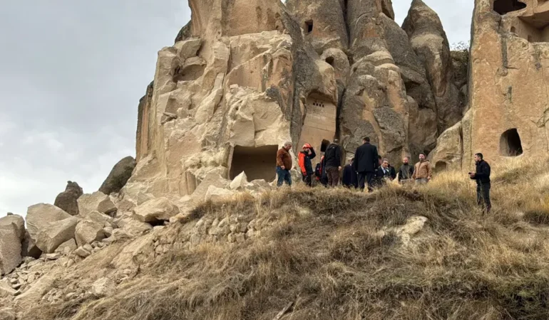 Göreme’de peribacası çöktü: 2 ölü, 5 yaralı
