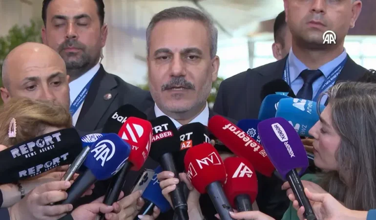 Hakan Fidan: Türkiye-Azerbaycan bağı her alanda güçlü