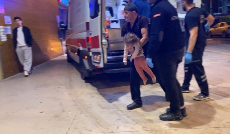 İnegöl’de misket yutan 1,5 yaşındaki Zeynep kurtarıldı