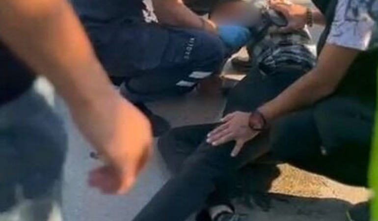 İnegöl’de otobüsün çarptığı 24 yaşındaki genç yaralandı