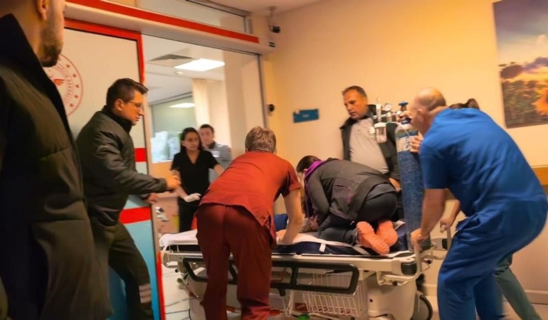 İnegöl’de tavuk eti kaçan bebek yeniden hayata döndürüldü
