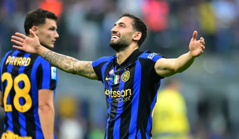 Inter’de Hakan Çalhanoğlu dönüşünü golle kutladı