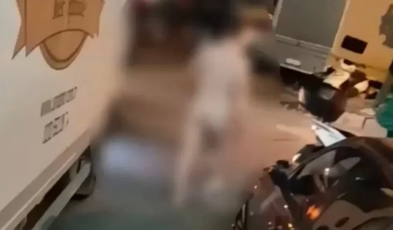Kağıthane’de markette saldıran çıplak şüpheli yakalandı