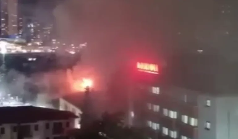 Kartal’daki hastane yangını kontrol altına alındı