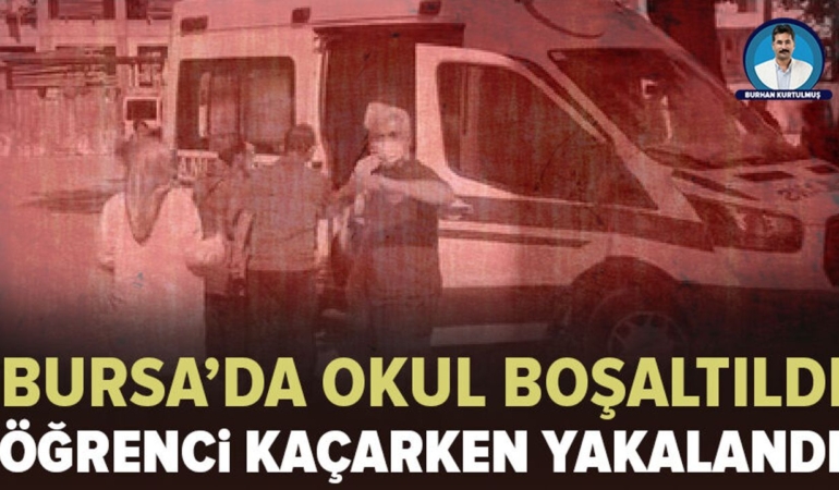 Kestel’de biber gazı paniği: Okul tahliye edildi