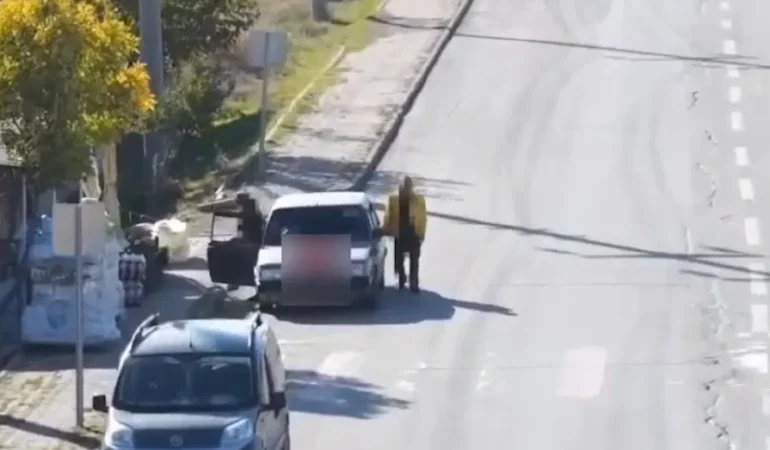 Kırıkkale’de ehliyetsiz sürücü dron denetiminden kaçamadı
