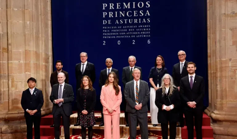 Lionel Messi, Asturias Prensesi Ödülü’nü kazandı