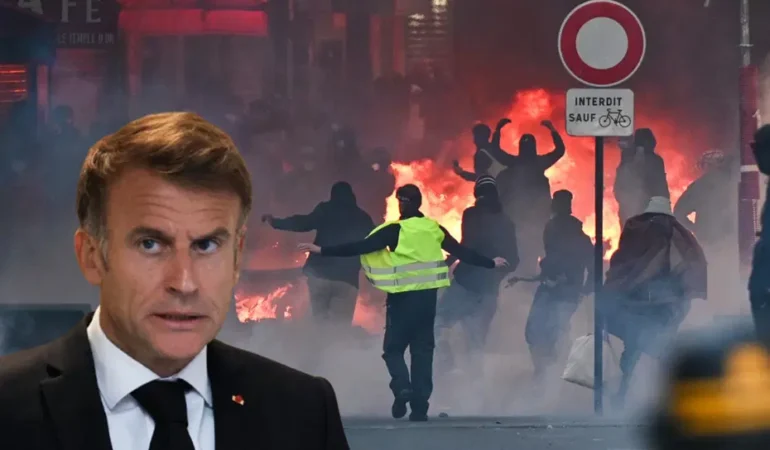 Macron, Fransa’daki protestolar için yeni yöntem istedi