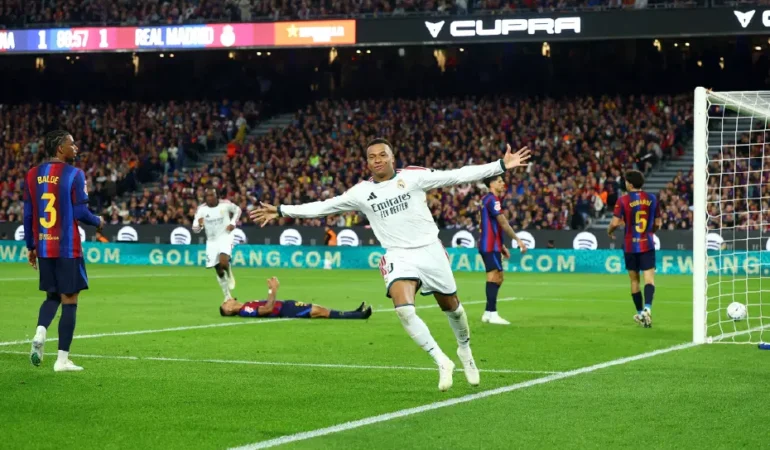 Mbappe, Camp Nou’da El Clasico’nun kaderini değiştirdi