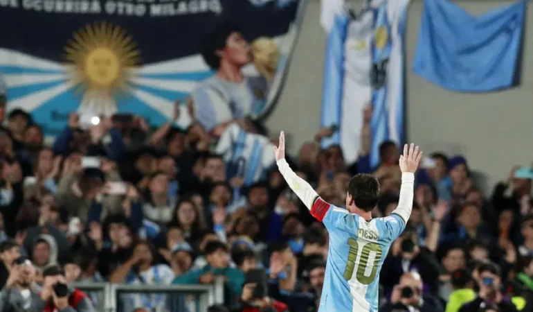 Messi, Arjantin formasına bir gol ve iki asistle veda etti