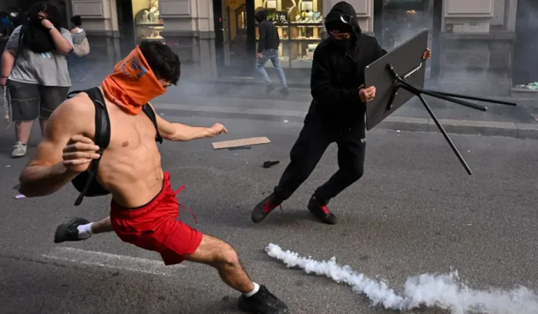 Milano’da protestolar sonrası 500 asker görevlendirilecek