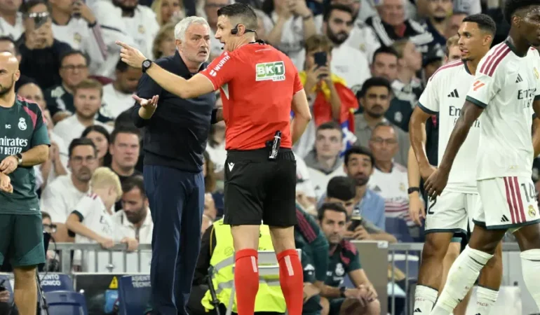 Mourinho’dan hakem ataması için dikkat çeken sözler