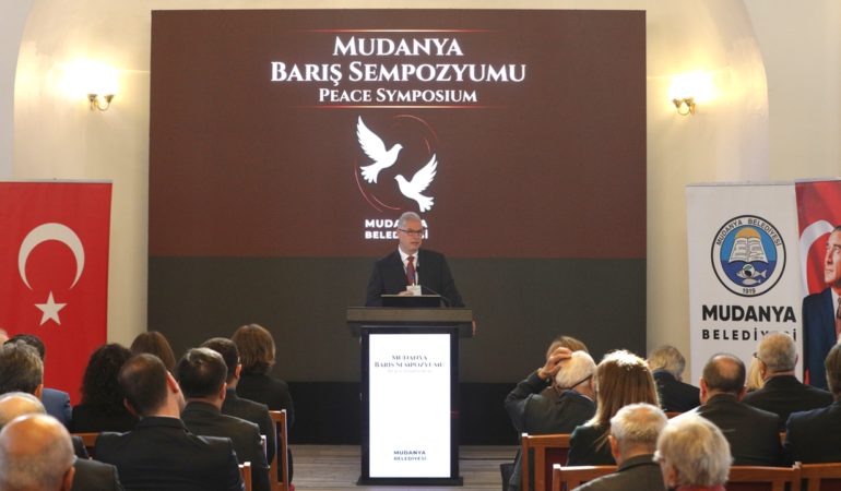 Mudanya’da uluslararası barış sempozyumu başladı