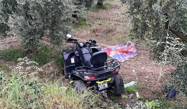 Nilüfer’de ATV kazası: Sürücü ağır yaralandı