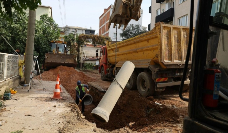 Osmangazi Hüdavendigar’da 340 metrelik altyapı yatırımı