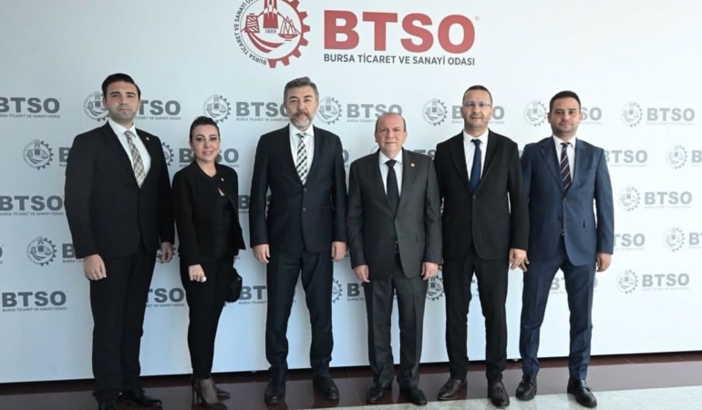 Özer Matlı, BTSO Meclis Divanı ile buluştu