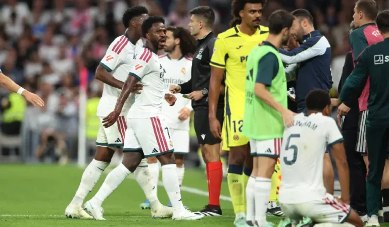 Real Madrid, Villarreal karşısında 10 kişiyle kazandı