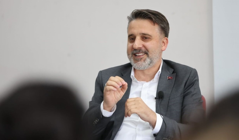 Şahin Biba, BUÜ’de mimarlık öğrencileriyle buluştu