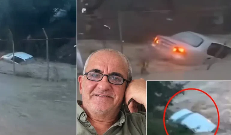 Sarıyer’de selde sürüklenen araçta Ahmet Derin aranıyor
