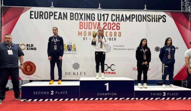 Sudem Temuçin, Avrupa Boks Şampiyonası’nda bronz aldı