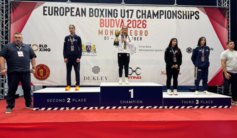 Sudem Temuçin, Avrupa Boks Şampiyonası’nda bronz aldı